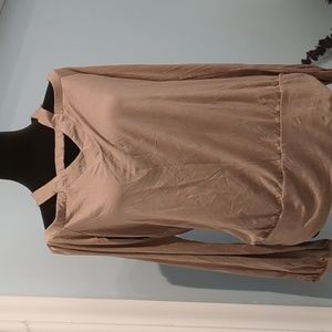 Boston Proper Off the Shoulder Elastic Shoulder blouse Size Medium
